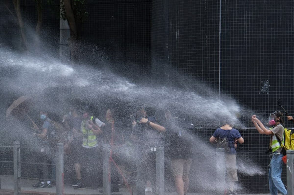 1일 홍콩 도심 시위 상황/홍콩01