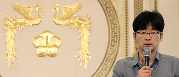 탁현민 청와대 의전비서관. /연합뉴스