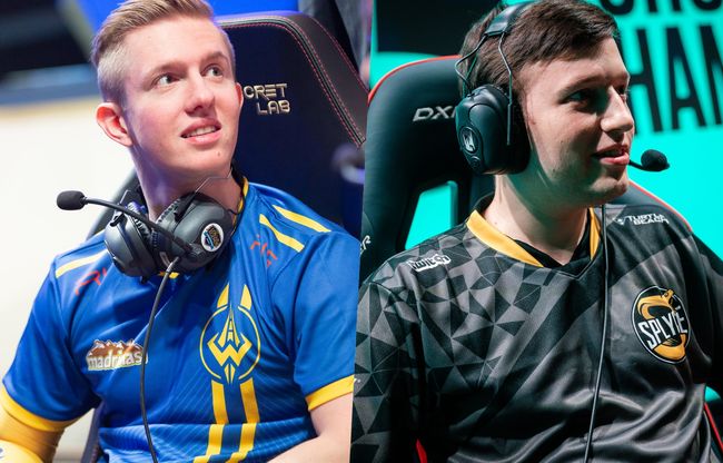 '프로겐' 헨릭 한센(왼쪽)과 '비지챠치' 키스 타마스. /라이엇 게임즈 플리커.