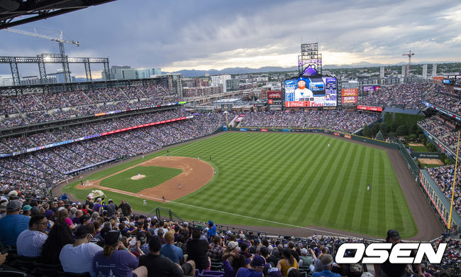 [OSEN=덴버(미국 콜로라도주), 이동해 기자] ‘투수들의 무덤’으로 불리는 쿠어스필드. / eastsea@osen.co.kr