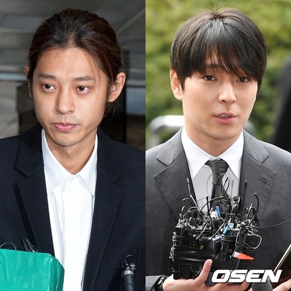 정준영(왼쪽), 최종훈(오른쪽)/ OSEN DB