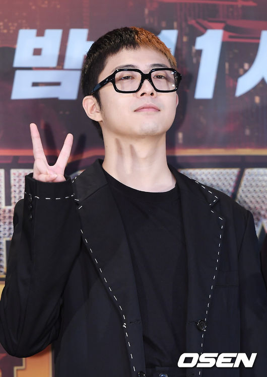 [OSEN=곽영래 기자] 26일 오전 서울 마포구 상암동 CJ ENM센터에서 Mnet '쇼미더머니8' 제작발표회가 진행됐다.  기리보이가 포토타임을 갖고 있다. /youngrae@osen.co.kr