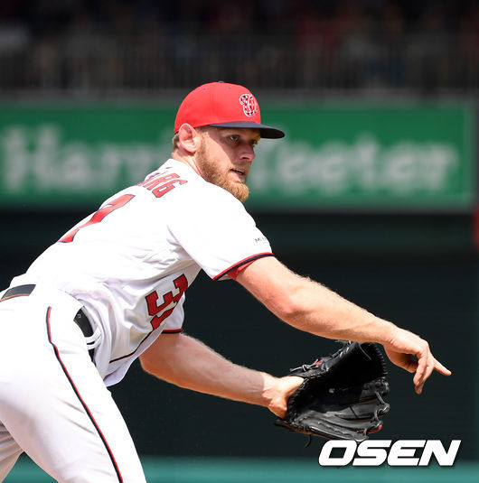 [OSEN=워싱턴 D.C.(미국), 지형준 기자] 스티븐 스트라스버그 /jpnews@osen.co.kr