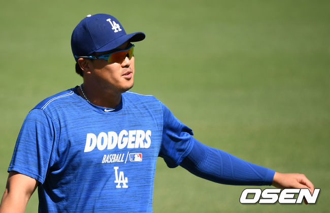 [OSEN=로스앤젤레스(미 캘리포니아주), 지형준 기자] 류현진  /jpnews@osen.co.kr