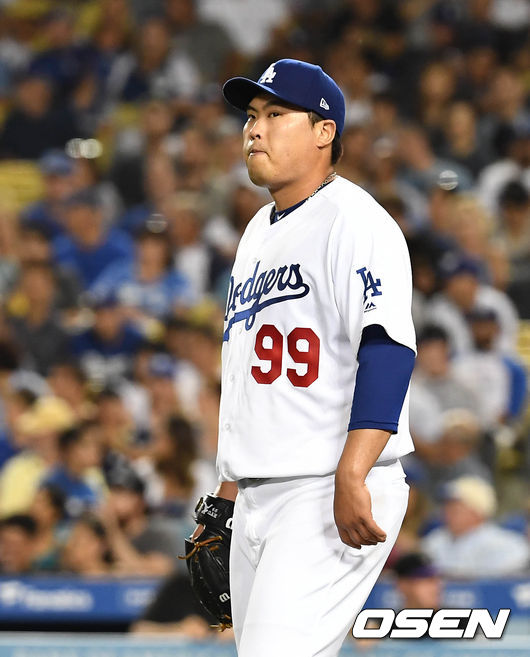 [OSEN=LA(미국 캘리포니아주), 최규한 기자] LA 다저스 류현진. /dreamer@osen.co.kr