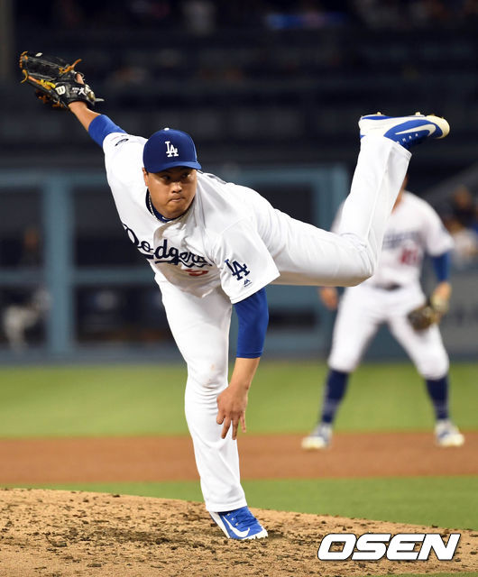 [OSEN=LA(미국 캘리포니아주), 최규한 기자] LA 다저스 류현진. /dreamer@osen.co.kr