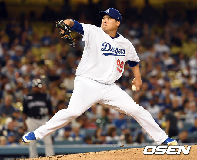 [OSEN=LA(미국 캘리포니아주), 최규한 기자] LA 다저스 류현진. /dreamer@osen.co.kr