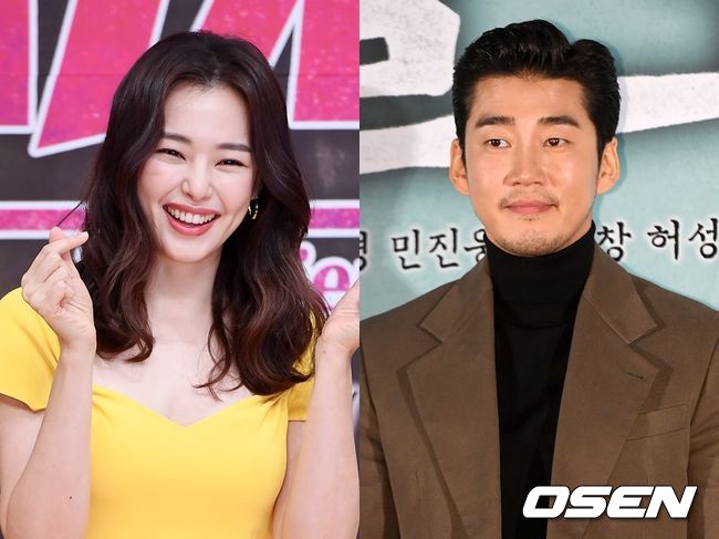 이하늬(왼쪽)와 윤계상의 결별설은 해프닝이었다. OSEN DB