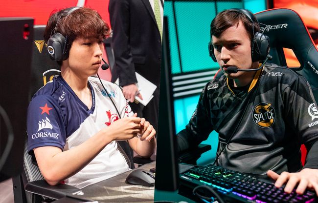 '리라' 남태유(왼쪽)와 '비지챠치' 키스 타마스. /라이엇 게임즈 플리커.