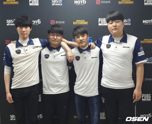 OGN 포스 선수들.
