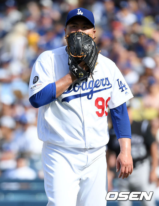 [OSEN=LA(미국 캘리포니아주),박준형 기자] 류현진 /soul1014@osen.co.kr