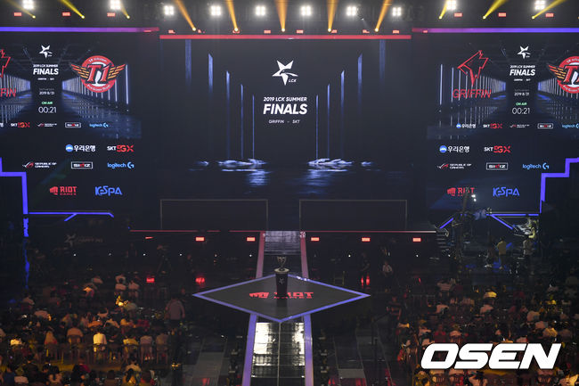 [OSEN=김성락 기자] ‘2019 LOL 챔피언스 코리아' 서머 스플릿 전경. /ksl0919@osen.co.kr