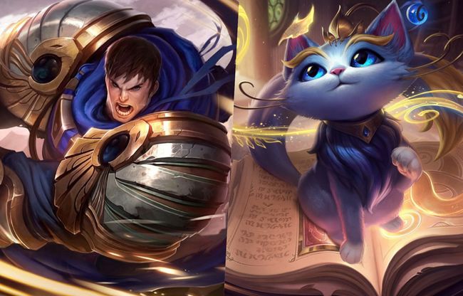 가렌(왼쪽)과 유미. /라이엇 게임즈 제공.