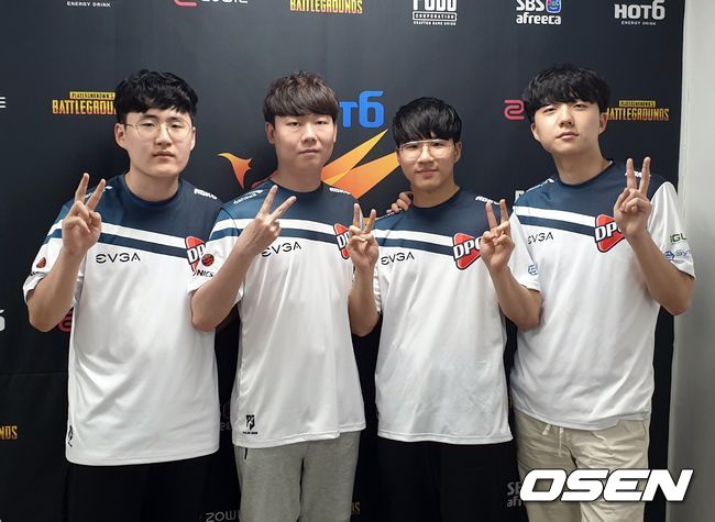 DPG EVGA 선수들.