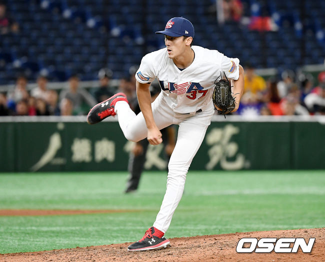 [OSEN=도쿄(일본), 곽영래 기자] 미국 노아 송. /youngrae@osen.co.kr