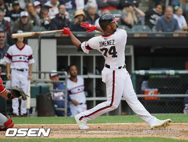 [사진] 시카고 화이트삭스 엘로이 히메네스. ⓒGettyimages(무단전재 및 재배포 금지)