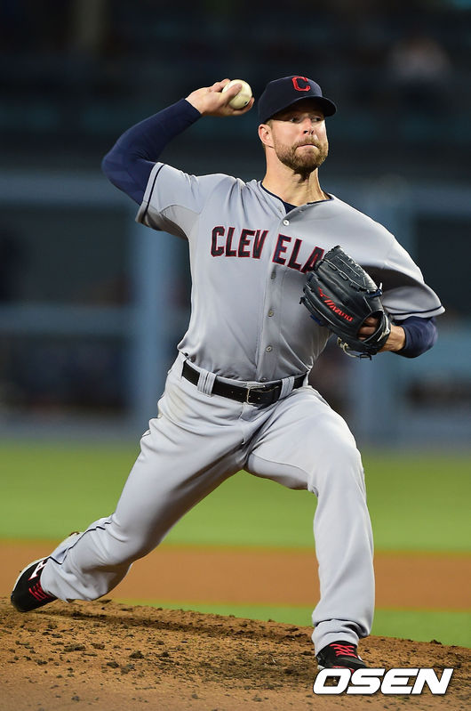 [OSEN=다저스타디움(LA 미국 캘리포니아주), 곽영래 기자] 클리블랜드 코리 클루버./youngrae@osen.co.kr