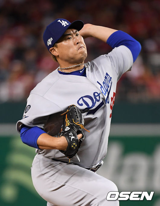 [OSEN=박준형 기자] 류현진이 역투하고 있다. /soul1014@osen.co.kr