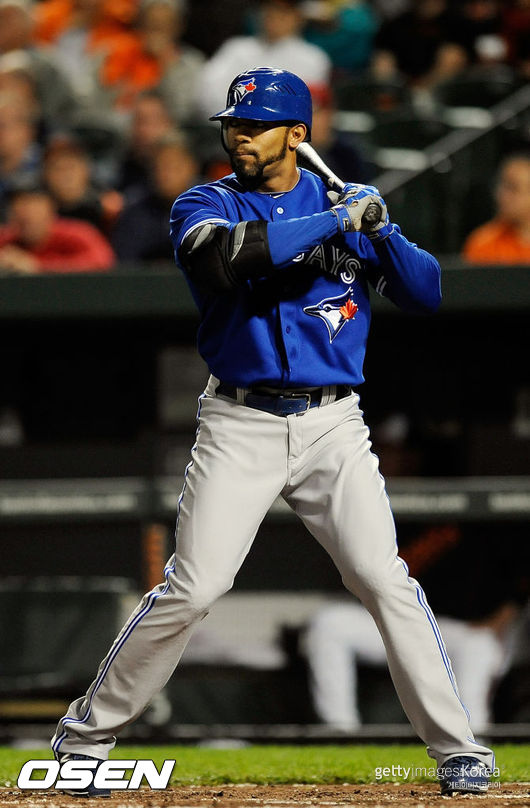 [사진] 토론토 시절 테임즈 /ⓒGettyimages(무단전재 및 재배포 금지)