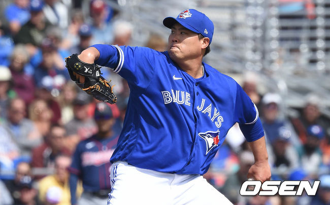 [OSEN=박준형 기자]토론토 류현진 /soul1014@osen.co.kr