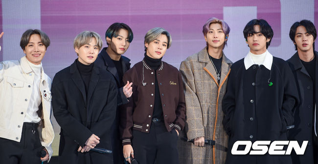 [OSEN=뉴욕(미국) 박준형 기자]방탄소년단이 포즈를 취하고 있다./ soul1014@osen.co.kr