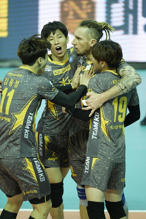 남자프로배구 KB손해보험 선수들[한국배구연맹 제공]