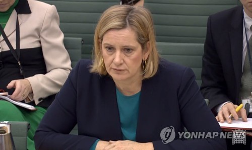 앰버 루드 영국 고용연금부 장관 [AFP=연합뉴스]