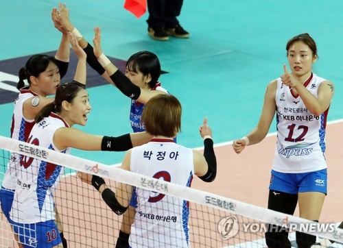 여자배구 한국도로공사[연합뉴스 자료사진]