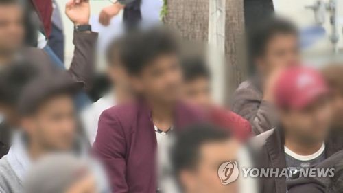 예멘 난민[연합뉴스TV 제공]