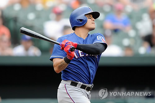 '추추트레인' 추신수[게티이미지/AFP=연합뉴스 자료사진]