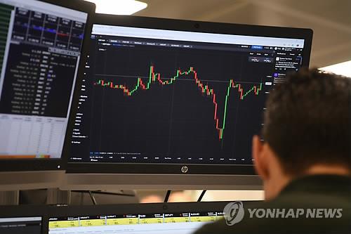 요동치는 파운드화[AFP=연합뉴스 자료사진]