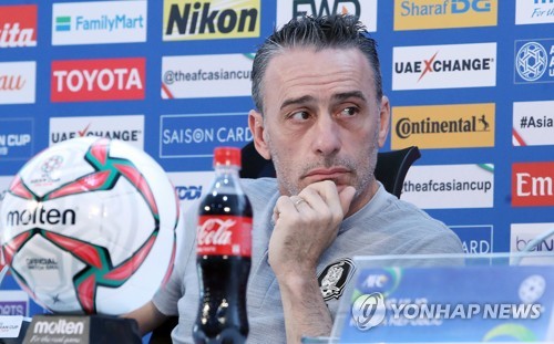 파울루 벤투 한국 축구대표팀 감독[연합뉴스 자료사진]