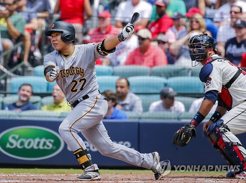 피츠버그 파이리츠 내야수 강정호[EPA=연합뉴스 자료사진]