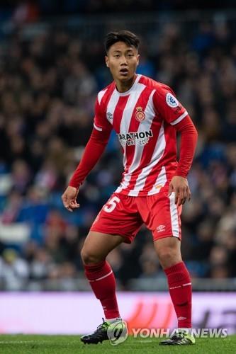 스페인 프로축구 지로나의 백승호[발렌시아 홈페이지 캡처]