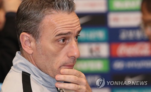 파울루 벤투 축구대표팀 감독[연합뉴스 자료 사진]