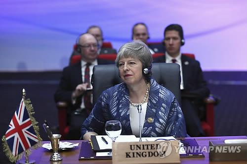 테리사 메이 영국 총리 [AP=연합뉴스]