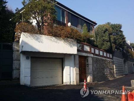 전두환 전 대통령 연희동 자택[지지옥션 제공]