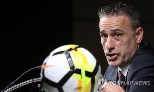 파울루 벤투 축구대표팀 감독[연합뉴스 자료 사진]