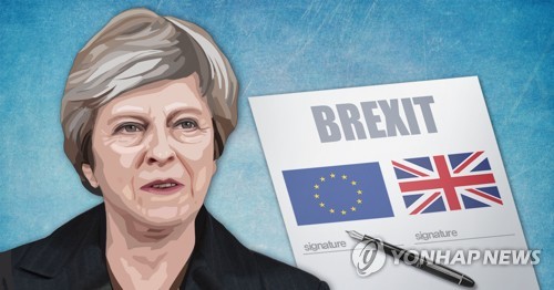 브렉시트 운명은…영국 하원, 12일 2차 승인투표 예정(PG)[정연주 제작] 일러스트