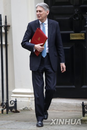 필립 해먼드 영국 재무장관 [신화=연합뉴스]