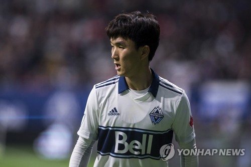 밴쿠버 황인범 [AP=연합뉴스 자료사진]