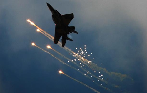 이스라엘 공군 전투기[이스라엘 공군 트위터]