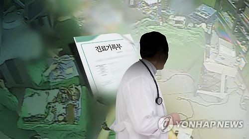의료사고(CG)[연합뉴스TV 제공]