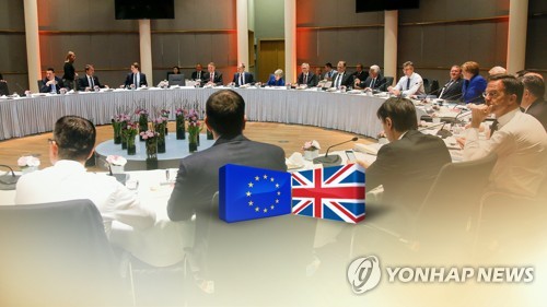 EU-英, 브렉시트 10월 말까지 추가 연기 합의 (CG)[연합뉴스TV 제공]