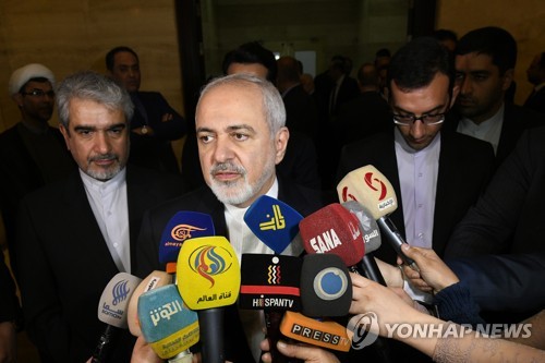 '사의 소동' 두 달만에 시리아 방문한 이란 외무장관    [EPA=연합뉴스]