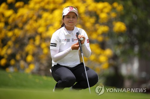 최혜진의 최종 라운드 경기 모습[게티이미지/AFP=연합뉴스]