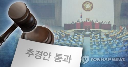 국회 본회의 추경 예산안 통과(PG)[제작 이태호] 사진합성, 일러스트