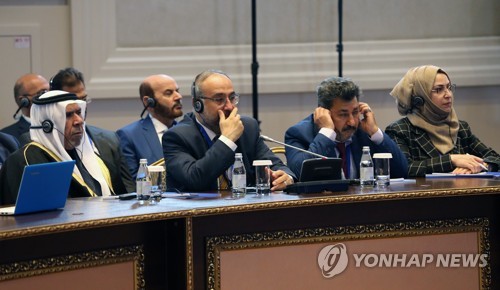 시리아 반정부 세력 협상단    [EPA=연합뉴스]