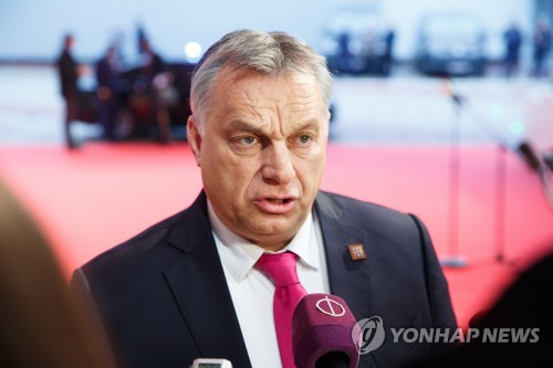 극우파 빅토르 오르반 헝가리 총리 [EPA=연합뉴스]