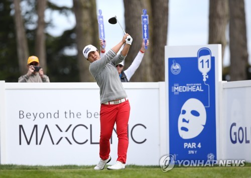 티샷 날리는 김세영(서울=연합뉴스) 김세영이 6일(한국시간) 미국 캘리포니아주 댈리 시티의 레이크 머세드GC에서 열린 '2019 LPGA 메디힐 챔피언십' FR에서 11번홀 티샷을 날리고 있다. 2019.5.6 [엘앤피코스메틱 제공] photo@yna.co.kr